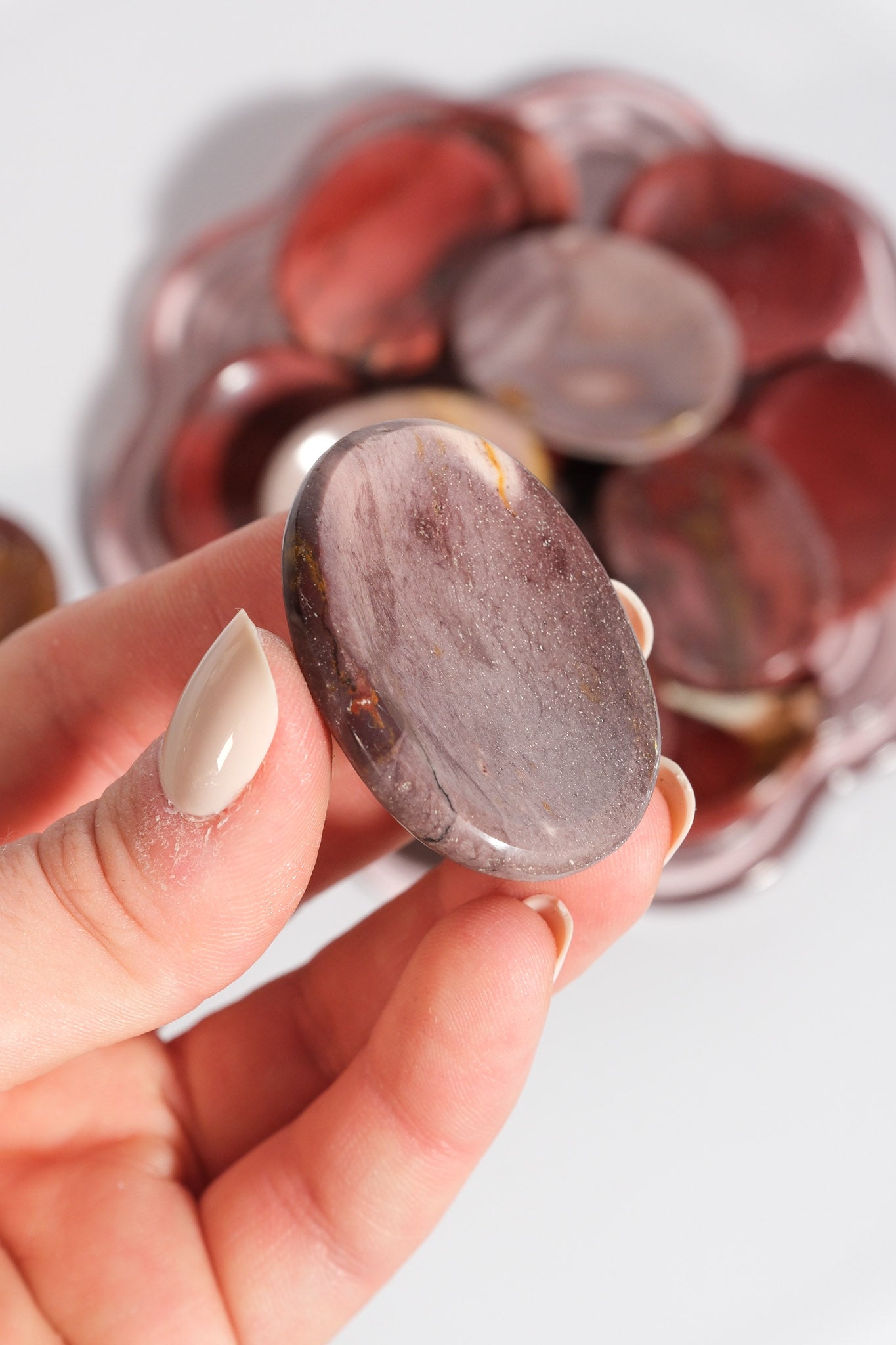 Mookaite Worry Stone