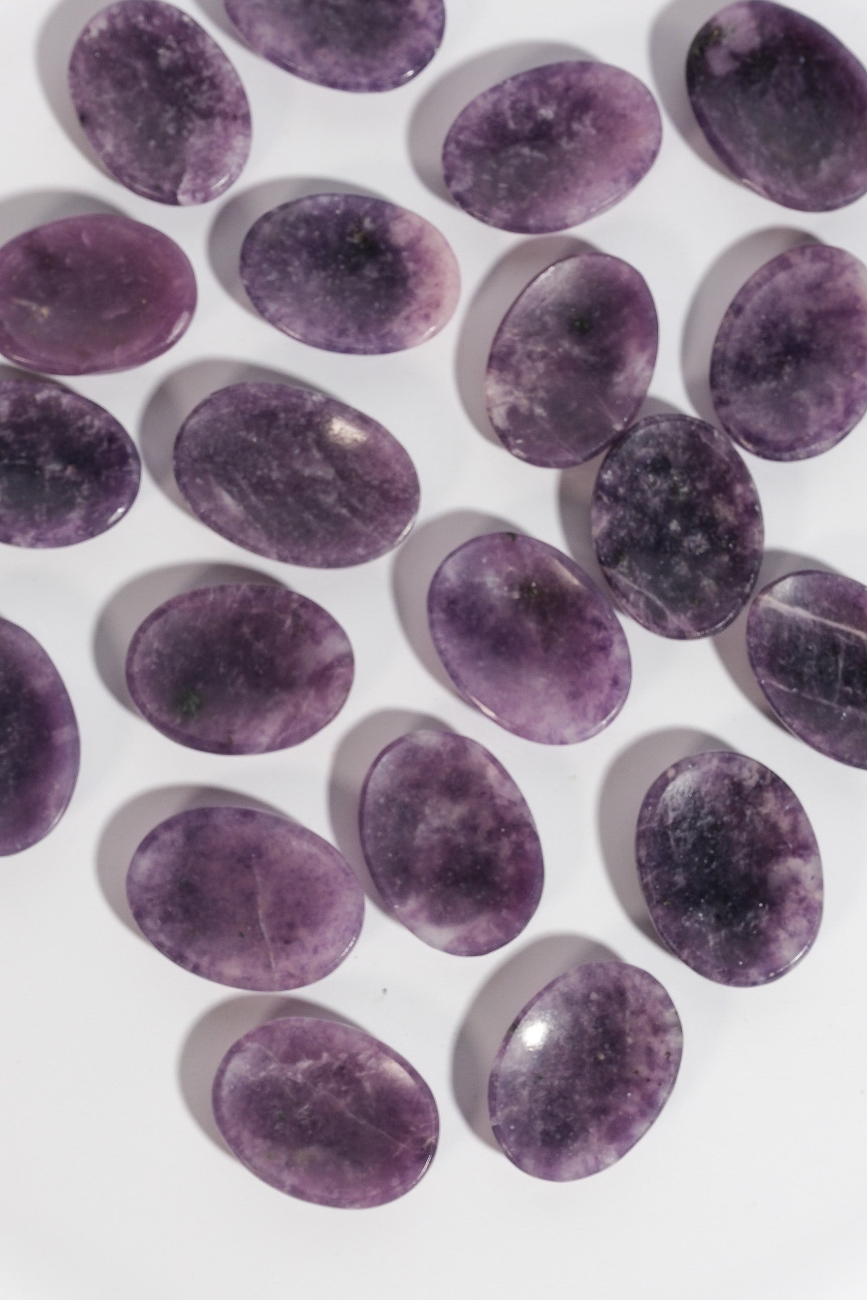 Lepidolite Worry Stone