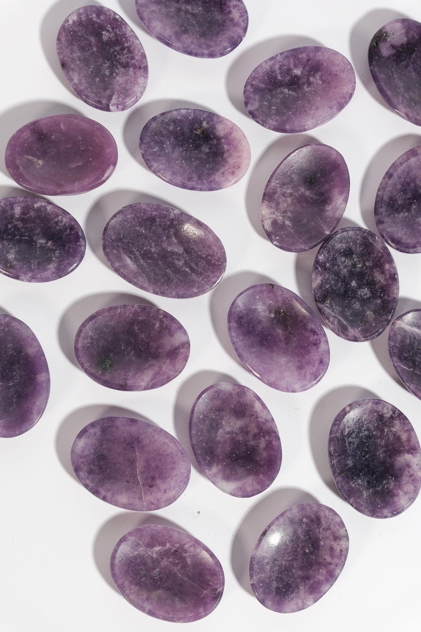 Lepidolite Worry Stone