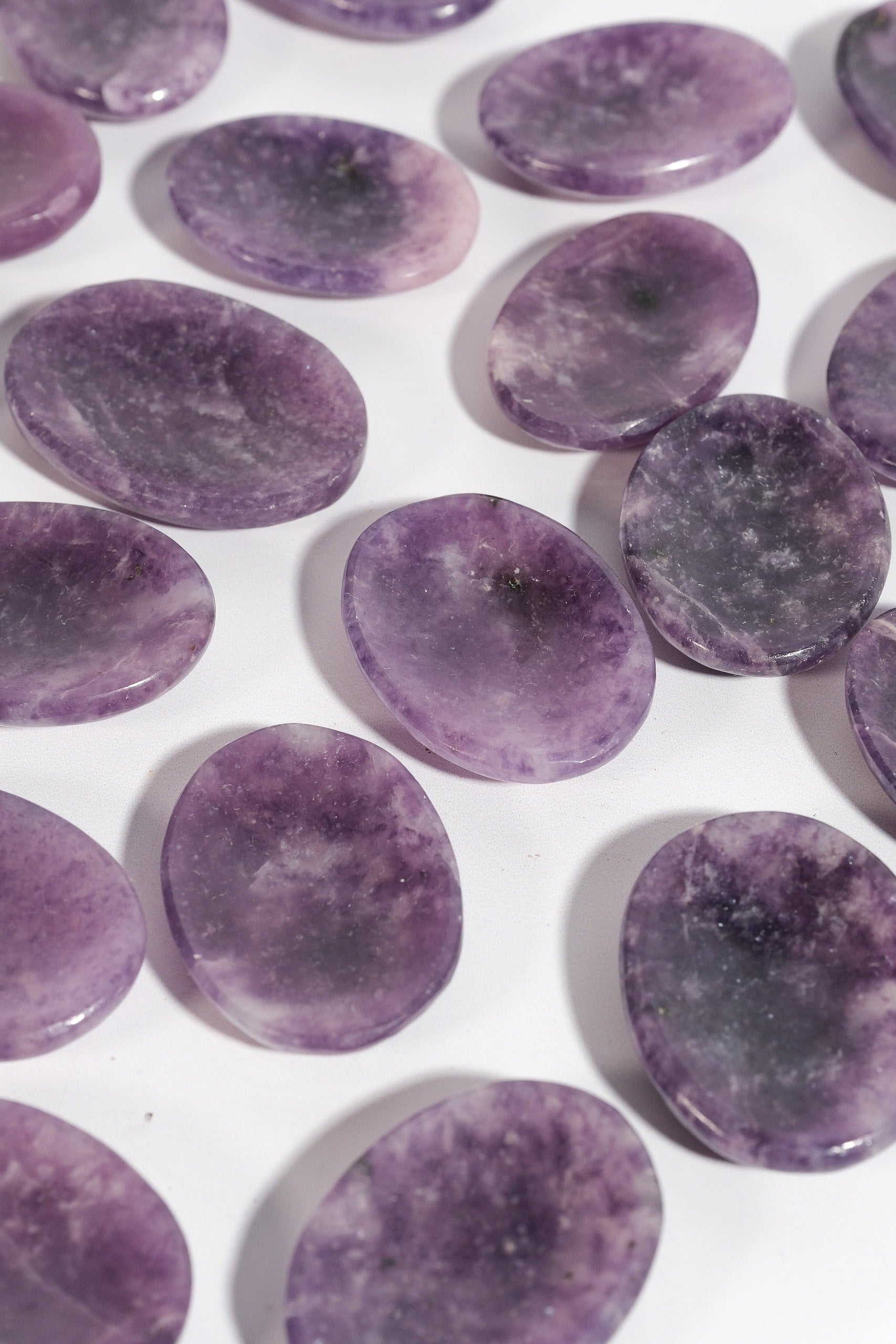 Lepidolite Worry Stone