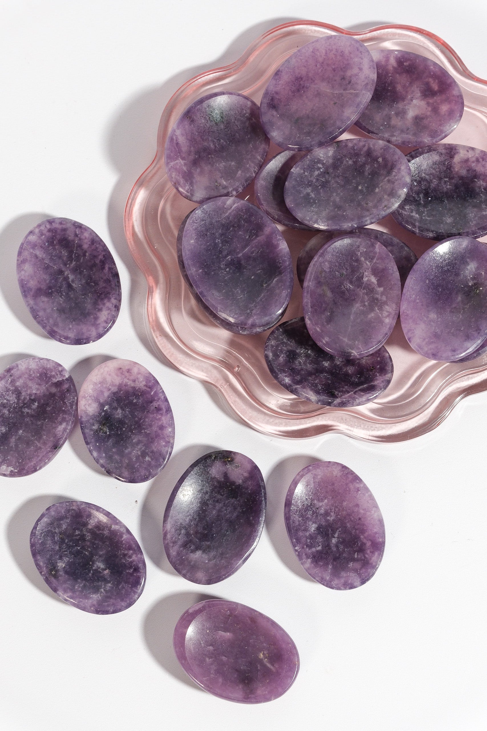 Lepidolite Worry Stone