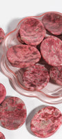 Thulite Worry Stone