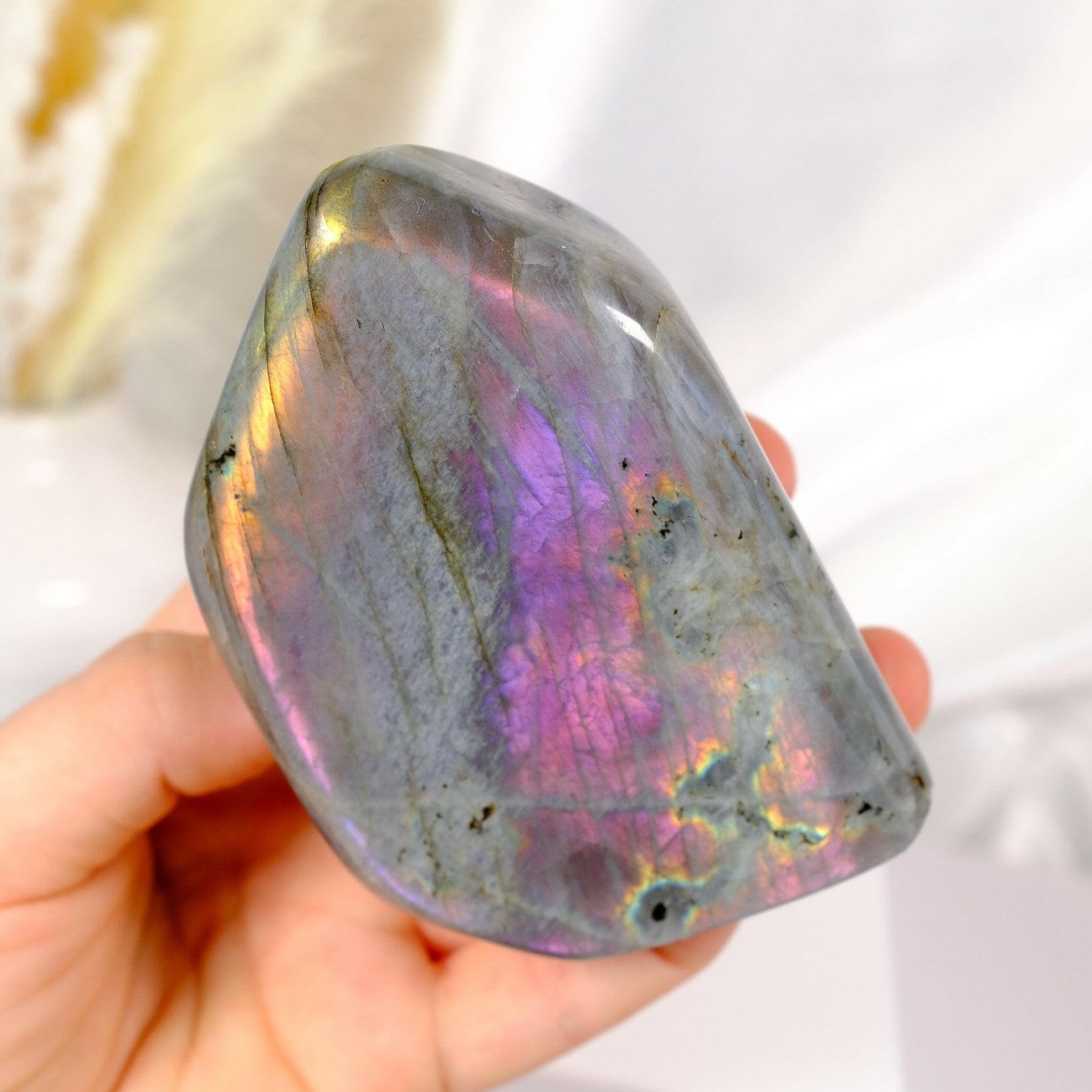 Labradorite Freeform Healing Crystal.