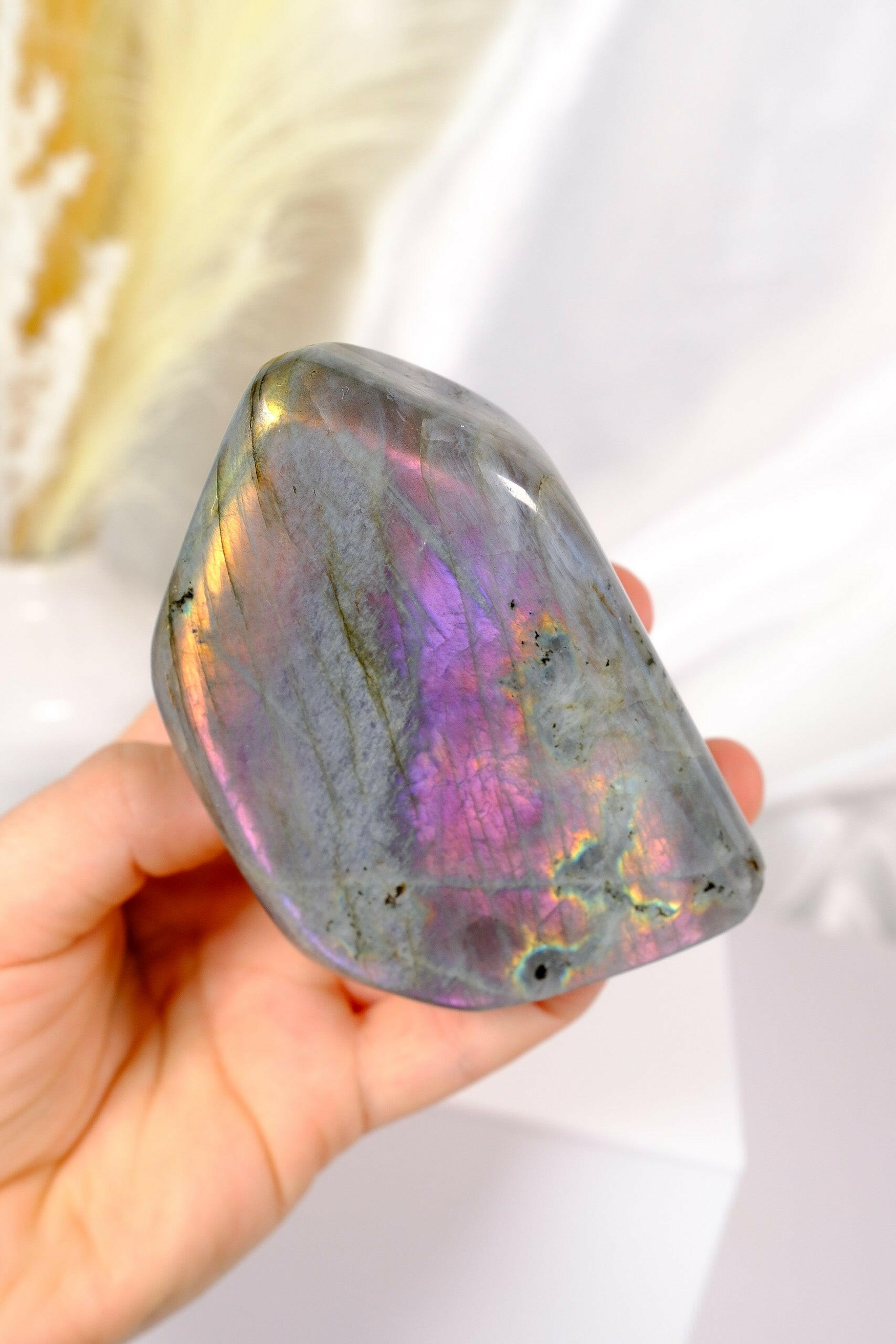 Labradorite Freeform Healing Crystal.