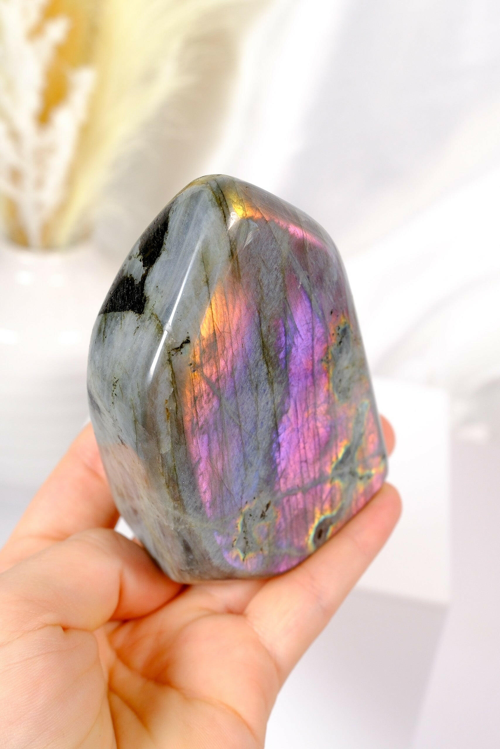 Labradorite Freeform Healing Crystal.