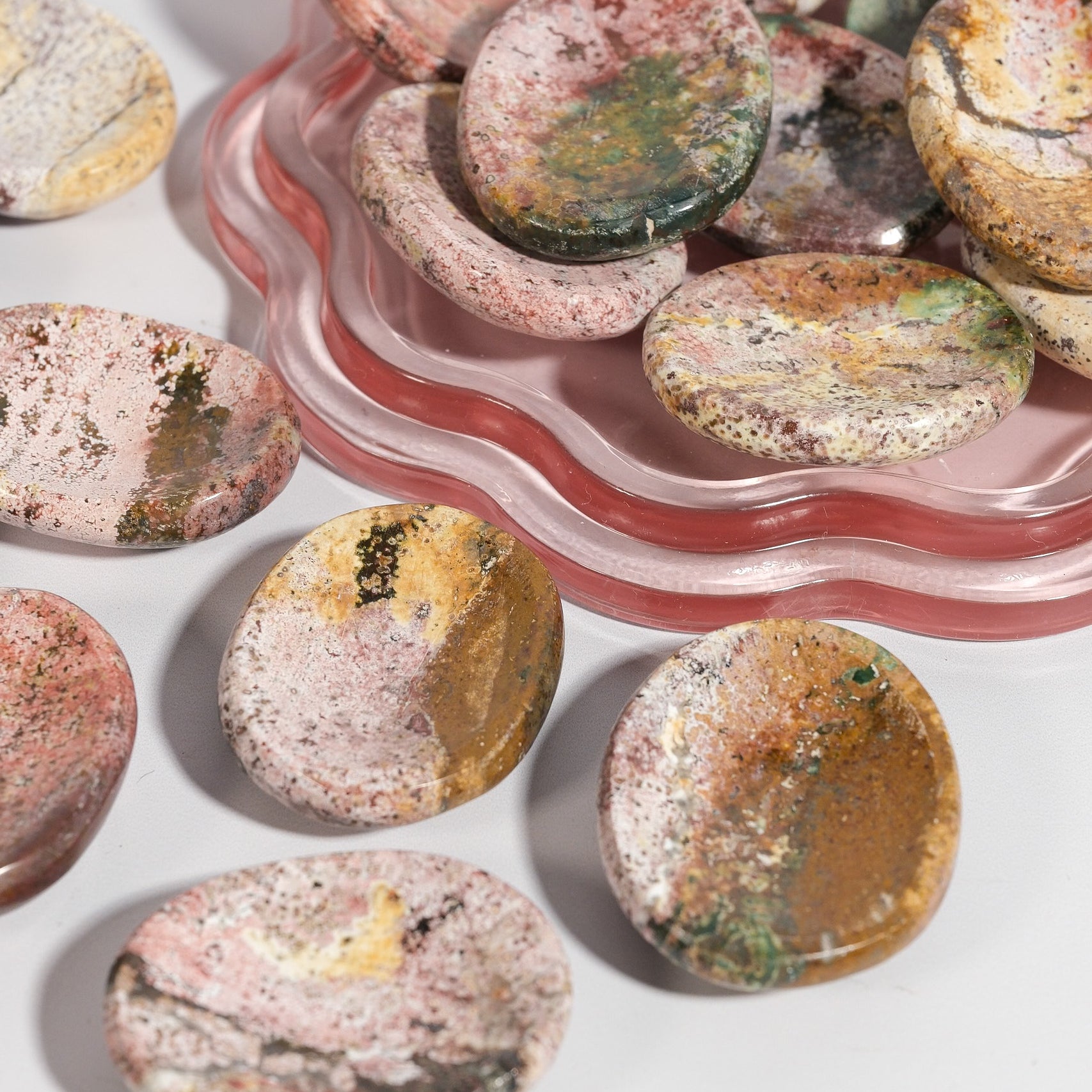 Unicorn Jasper Worry Stone