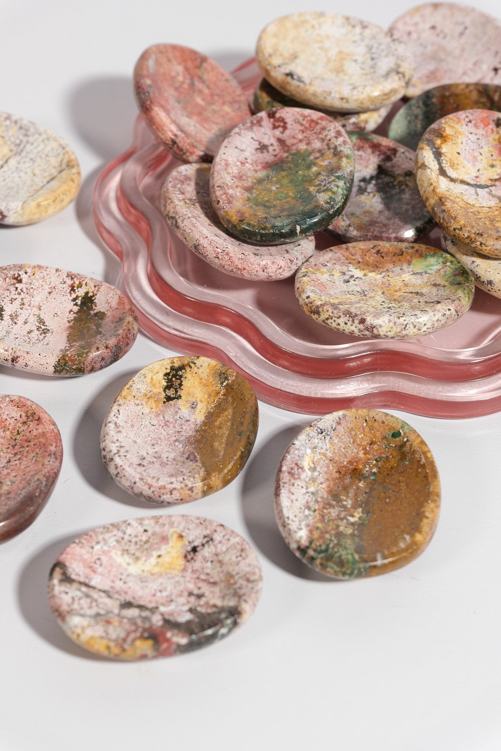 Unicorn Jasper Worry Stone