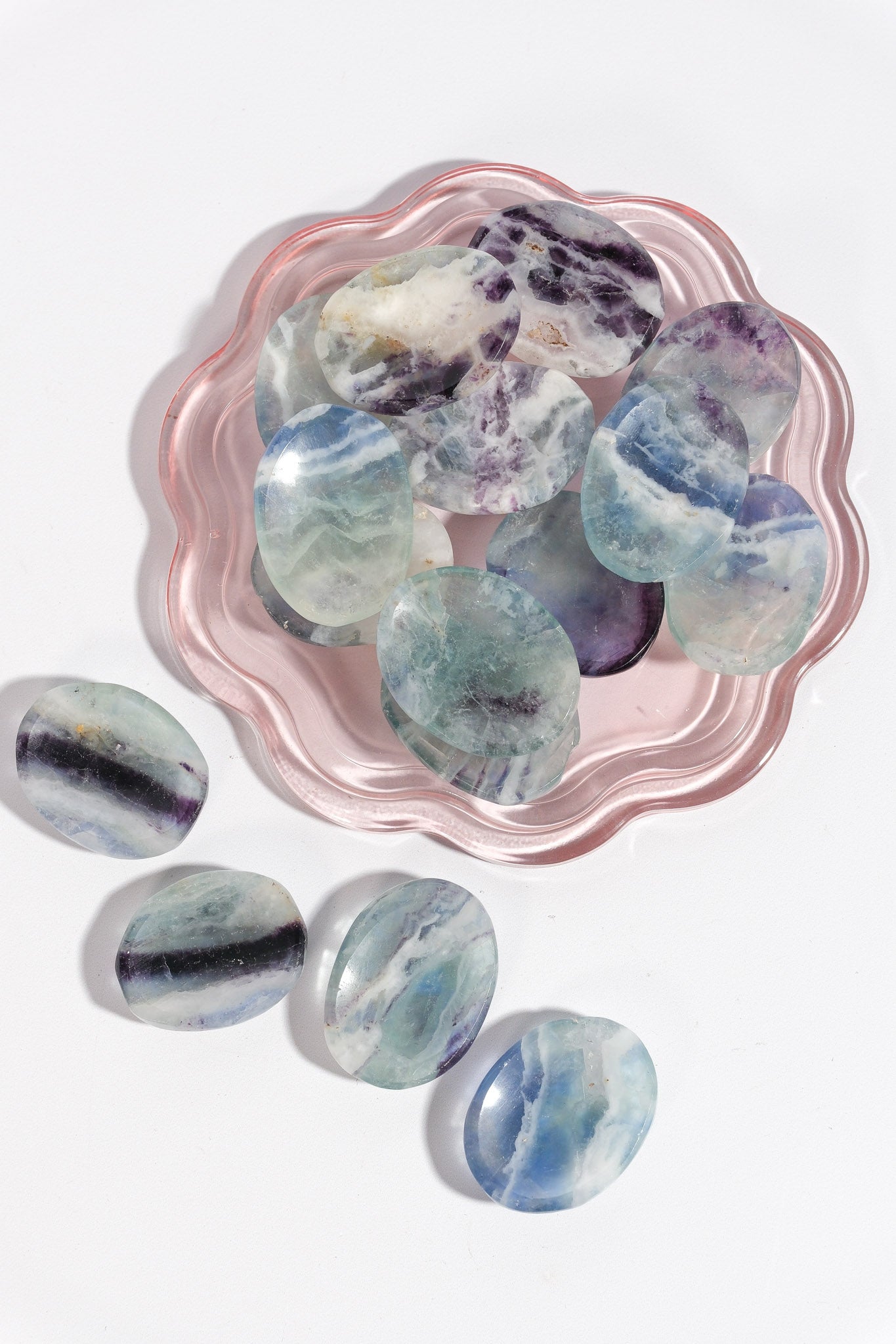 Fluorite Worry Stone