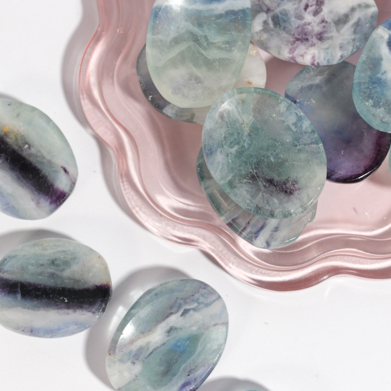 Fluorite Worry Stone
