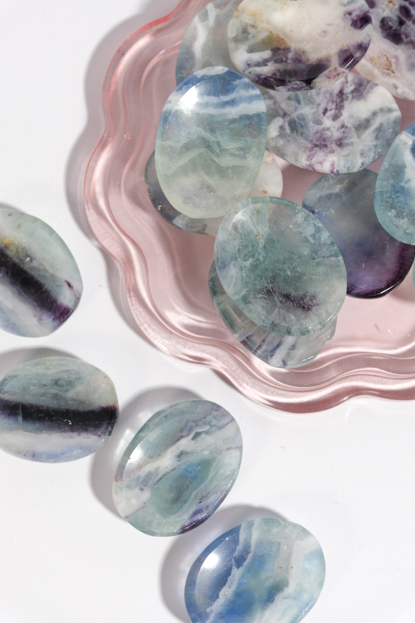 Fluorite Worry Stone