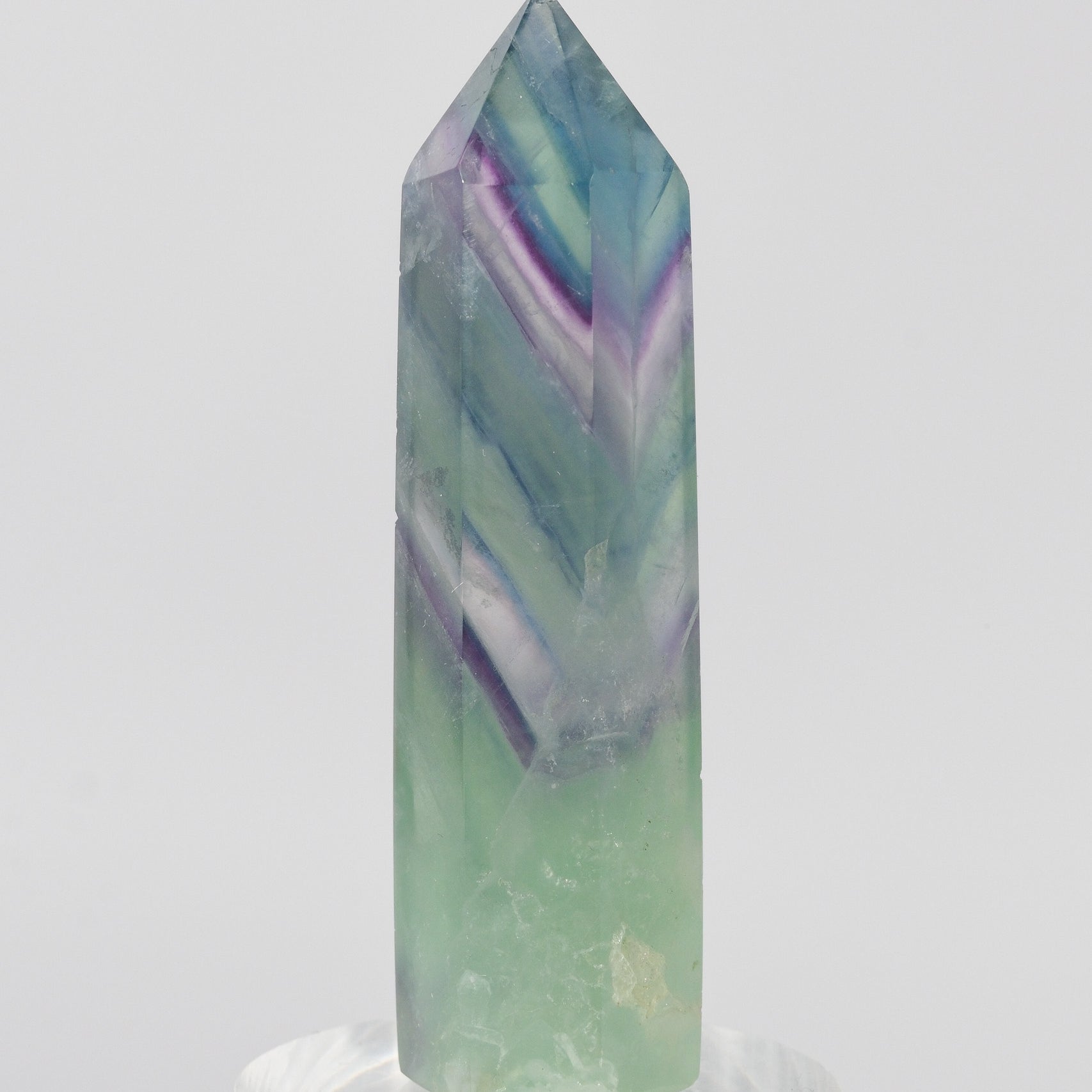 Fluorite Tower - chipped