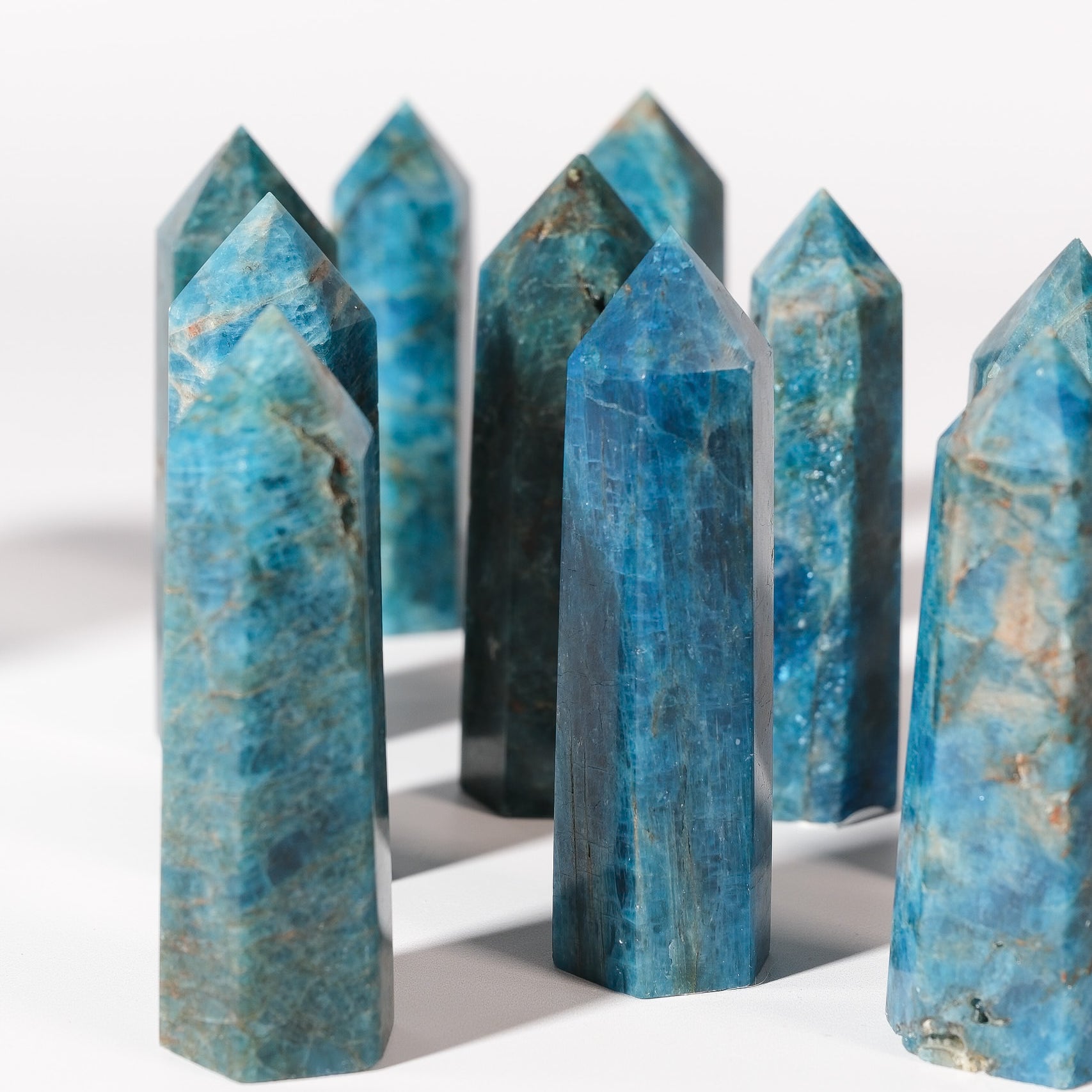 Blue Apatite Tower
