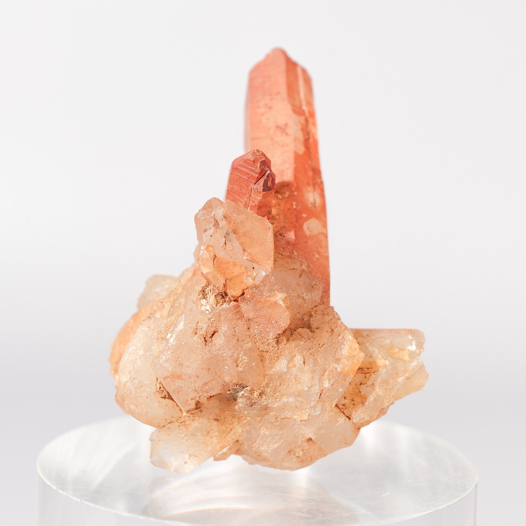 Hematoid/Tangerine Quartz Cluster