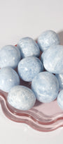 Blue Calcite Jumbo Tumble