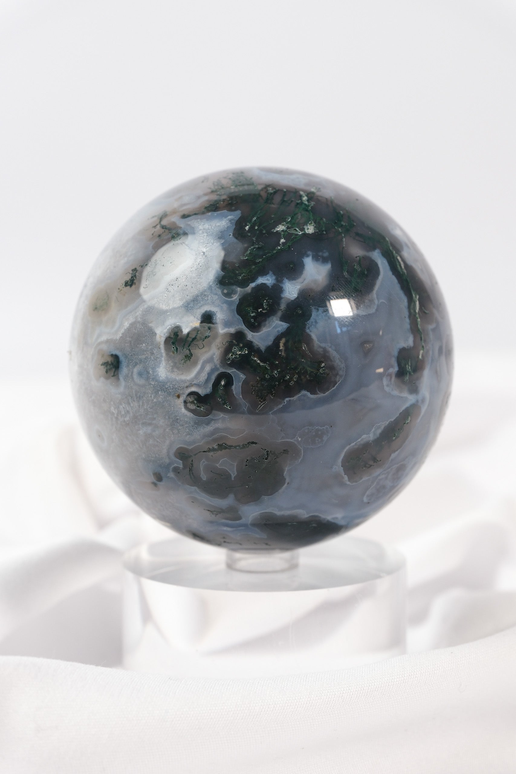 Moss Agate Sphere