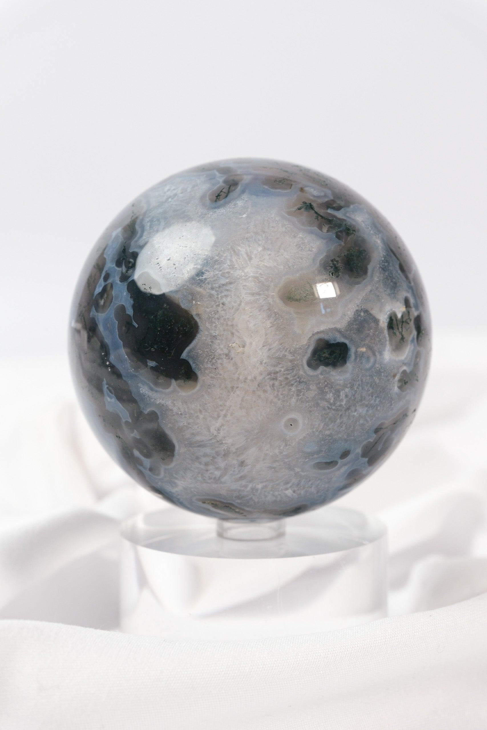 Moss Agate Sphere