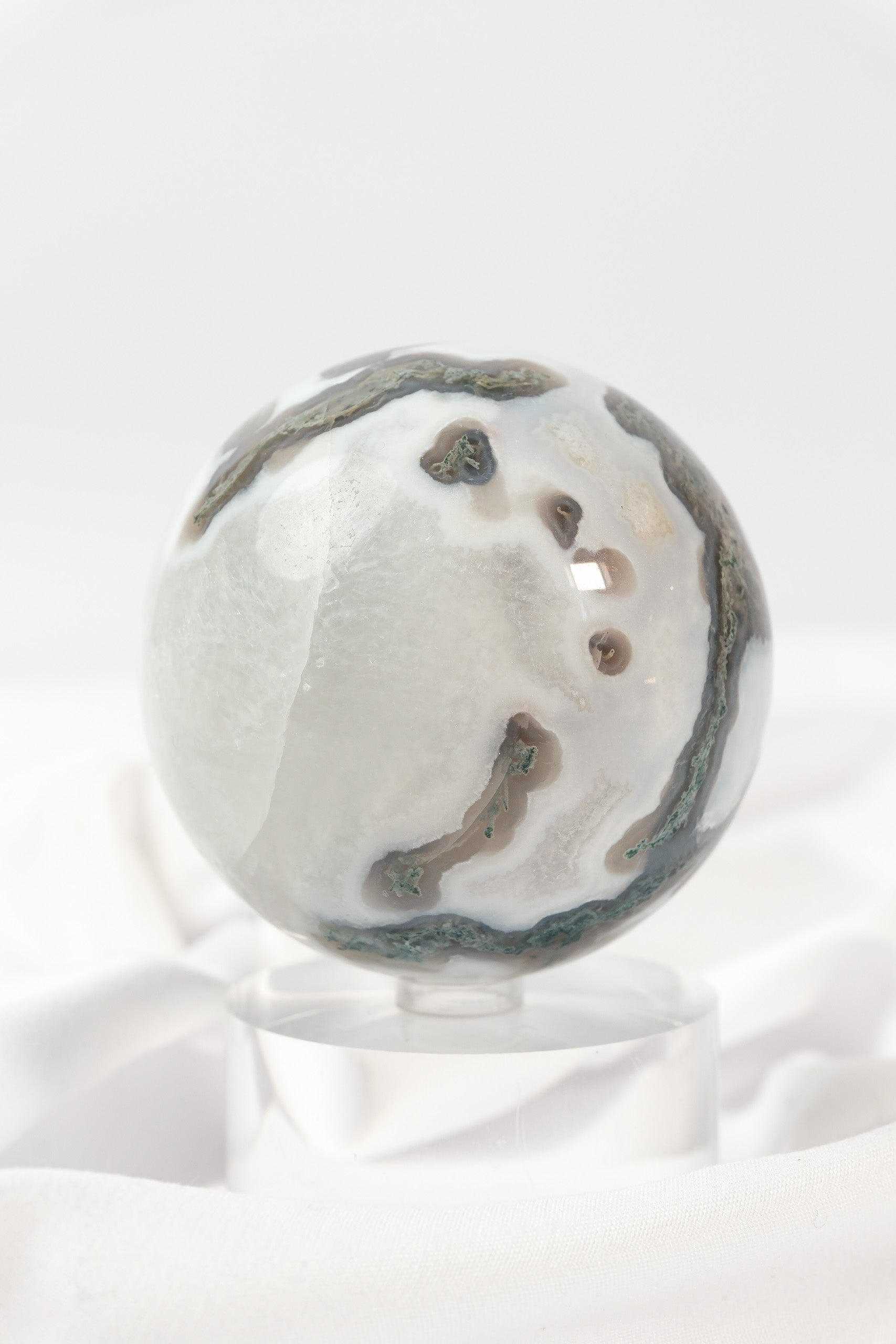 Moss Agate Sphere