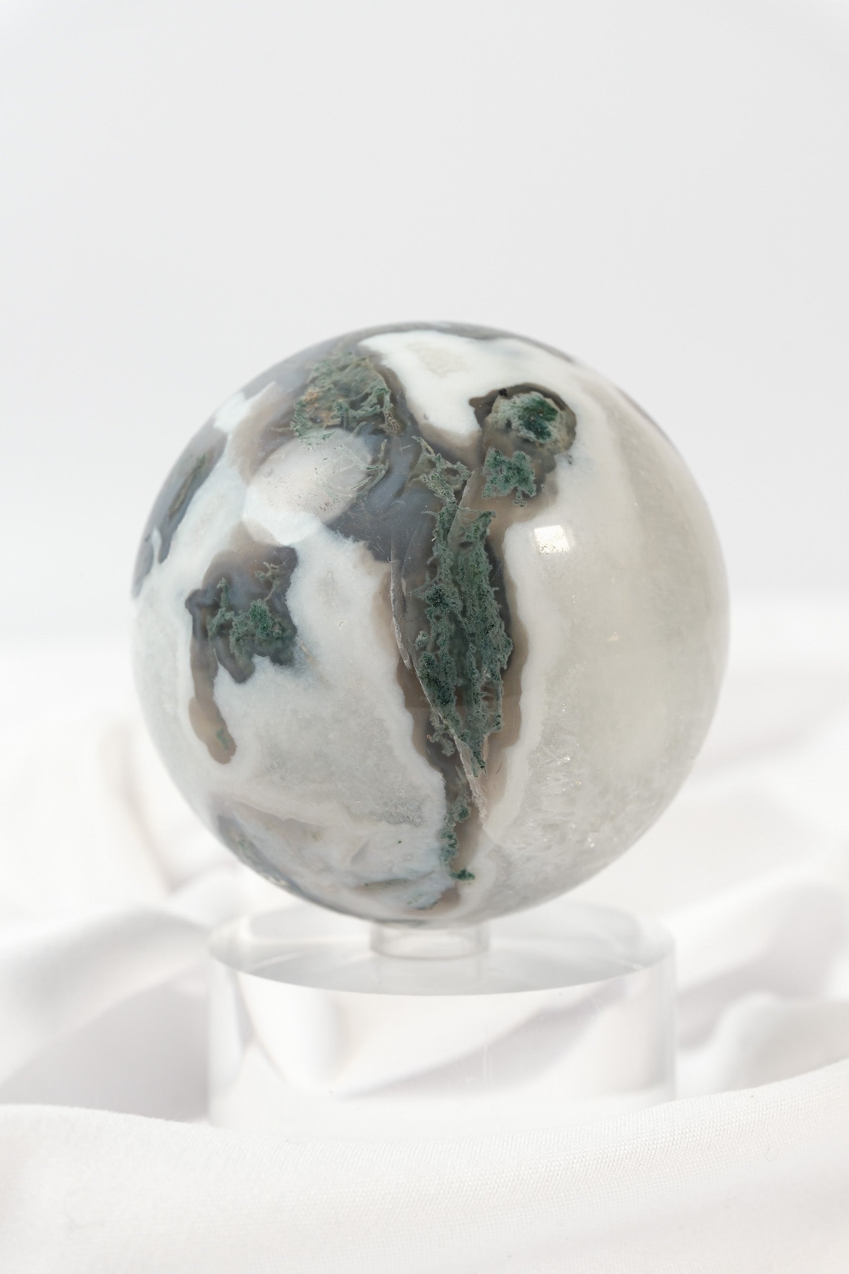 Moss Agate Sphere
