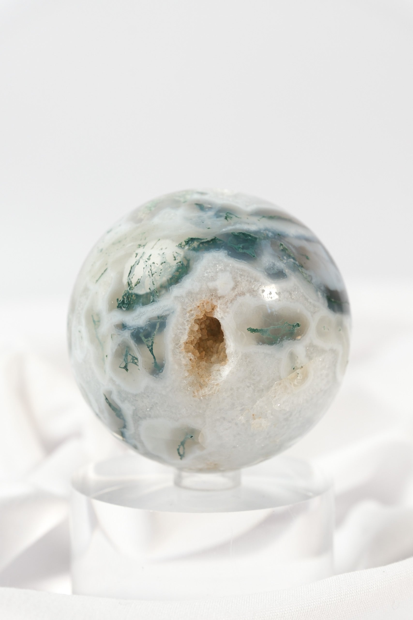 Moss Agate Sphere