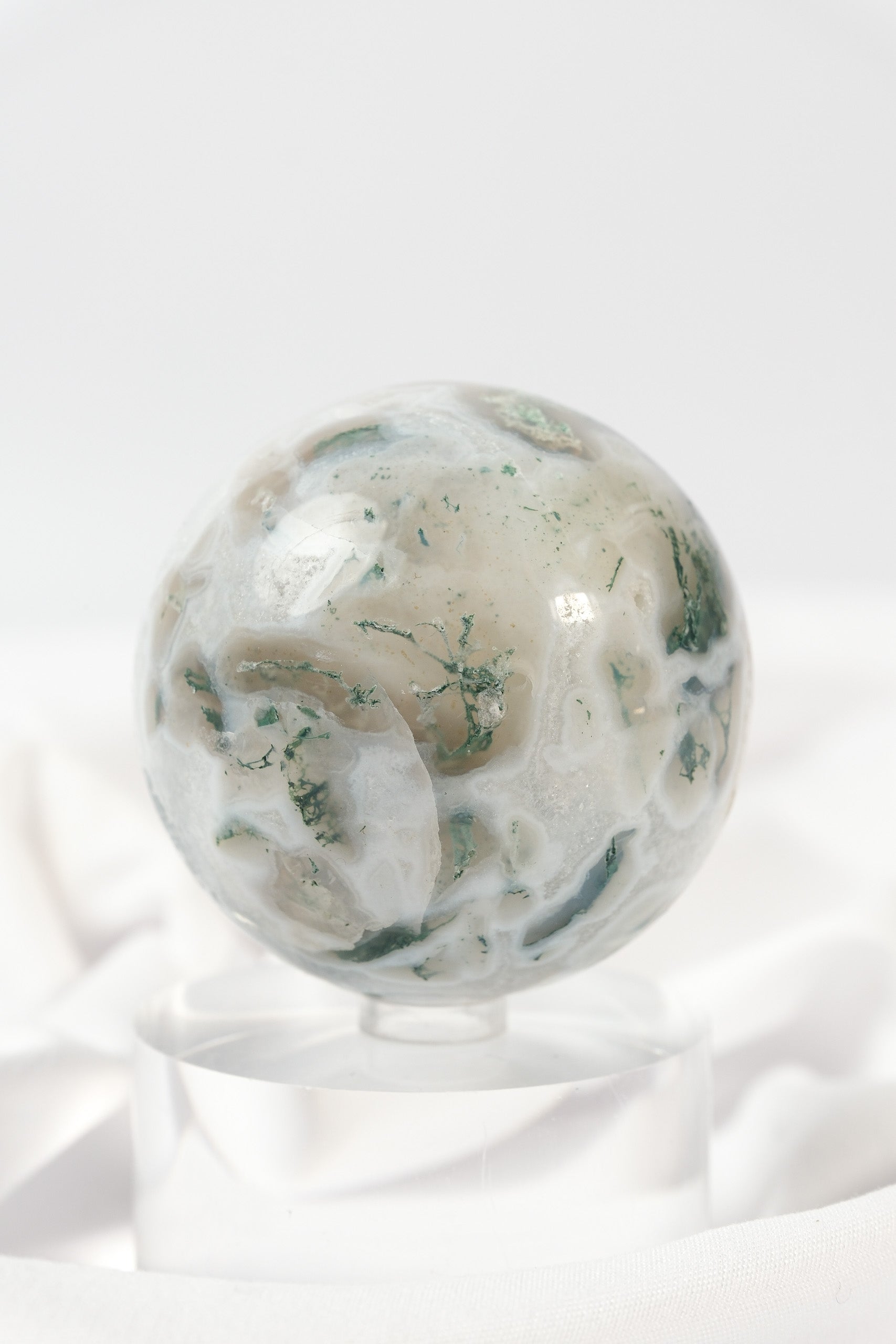 Moss Agate Sphere