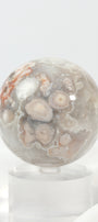 Flower Agate Sphere