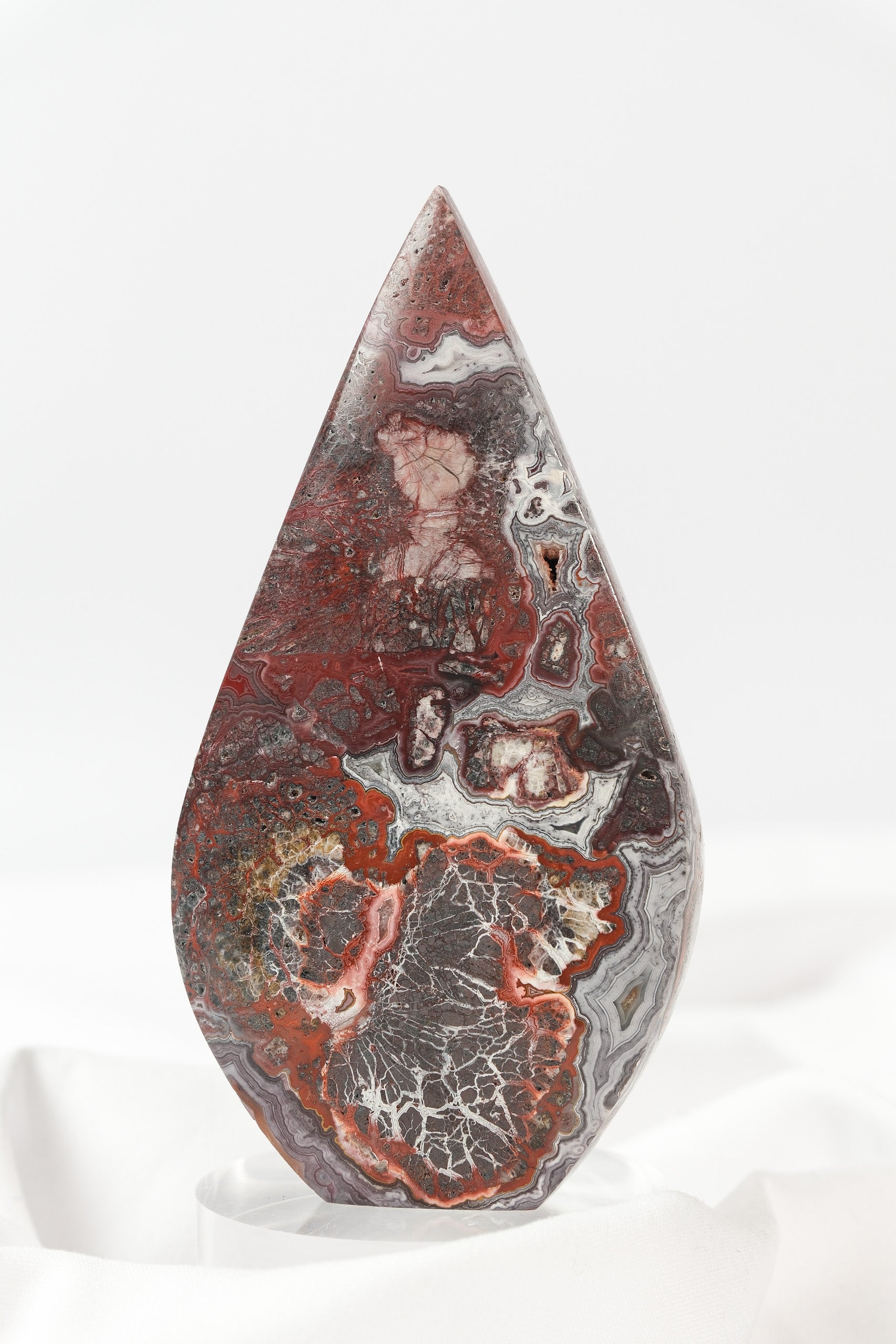 Mexican Crazy Lace Agate Flame