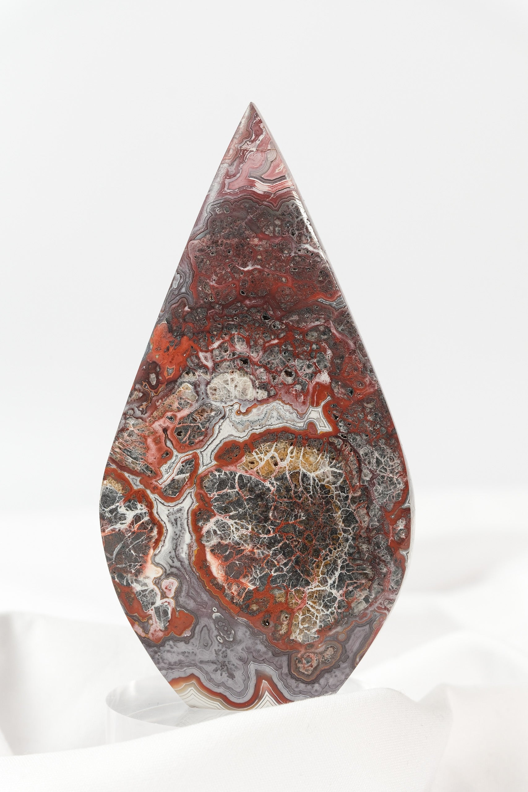 Mexican Crazy Lace Agate Flame