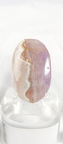 Amethyst Lace Agate Palmstone