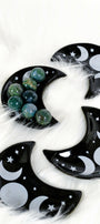 Moon Trinket Dish Healing Crystal.
