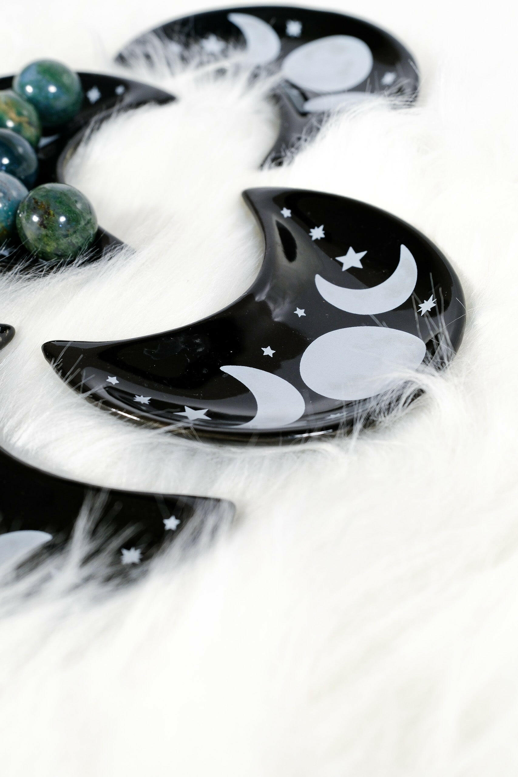 Moon Trinket Dish Healing Crystal.
