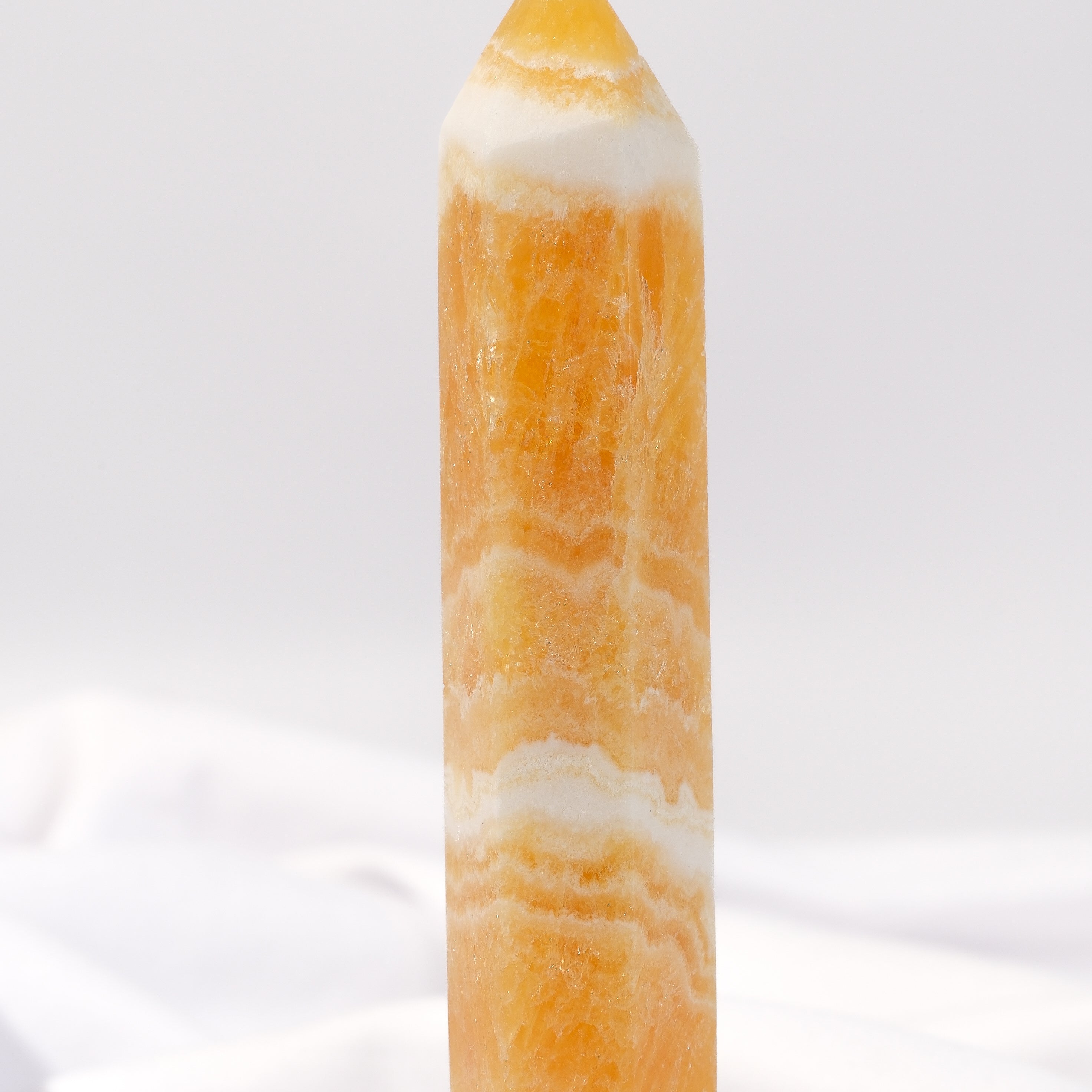 Orange Calcite Tower