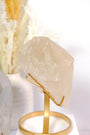Citrine Rough Polished on Stand Healing Crystal.