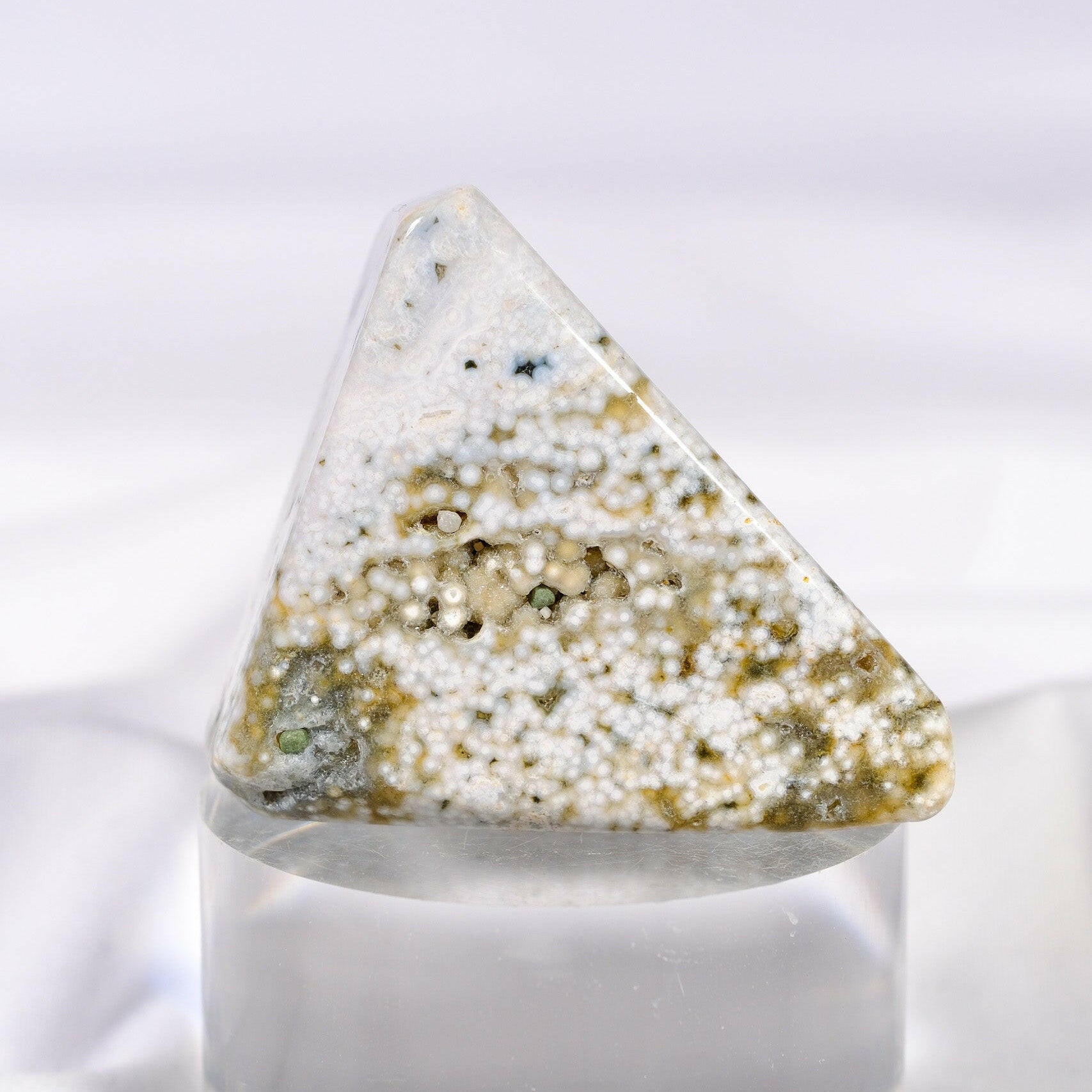 Ocean Jasper Freeform Healing Crystal.