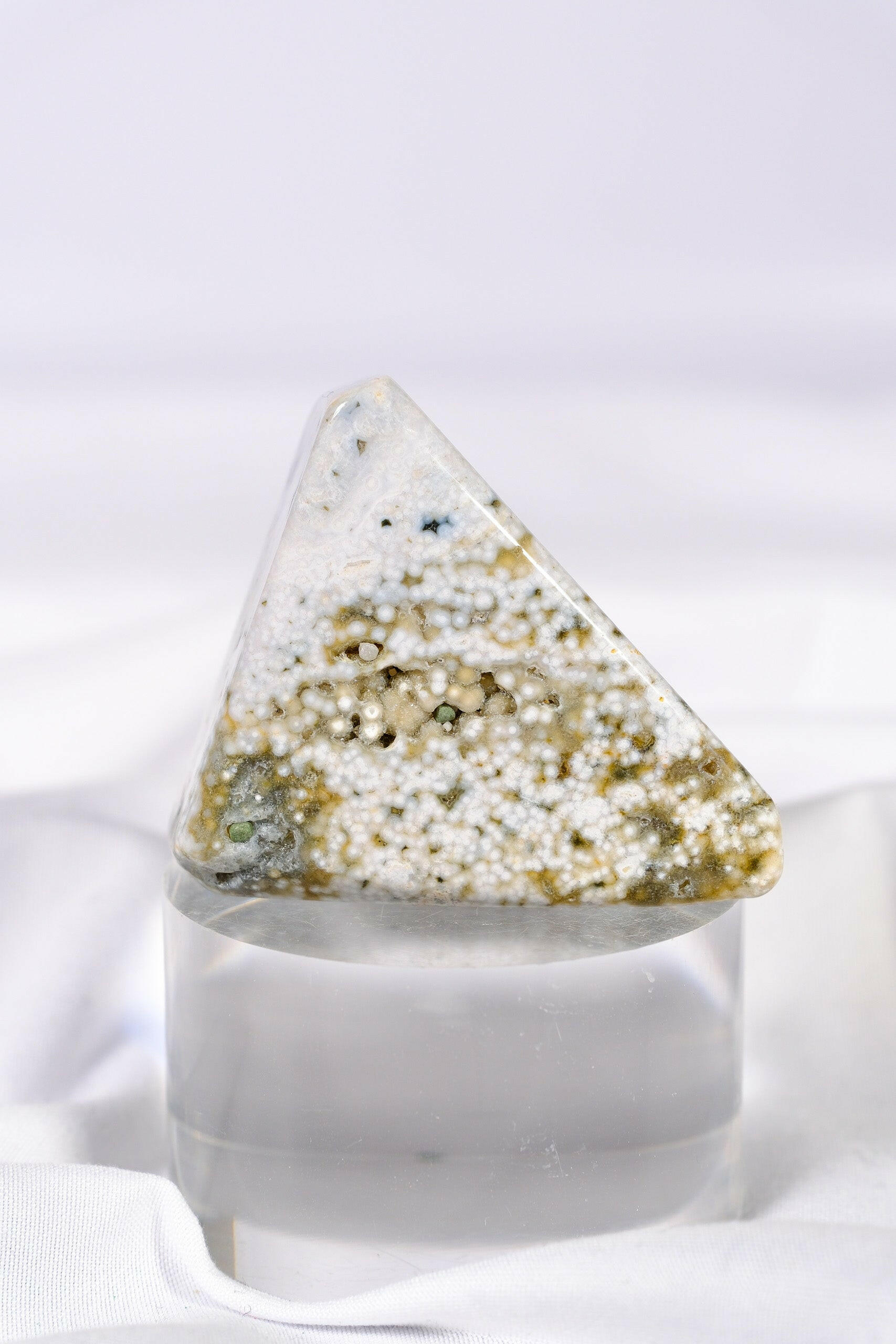 Ocean Jasper Freeform Healing Crystal.