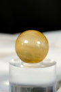 Honey Calcite Sphere Healing Crystal.