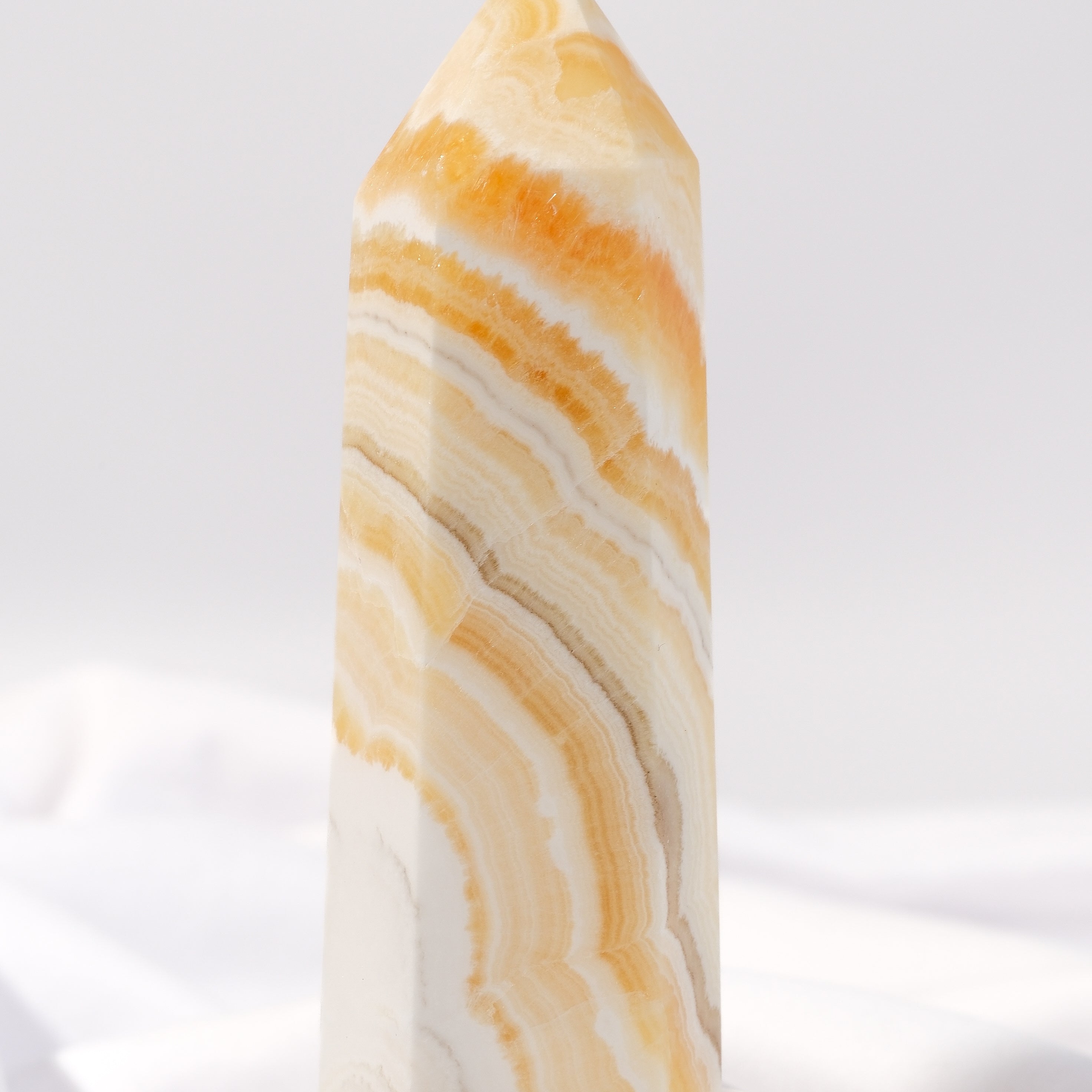Orange Calcite Tower