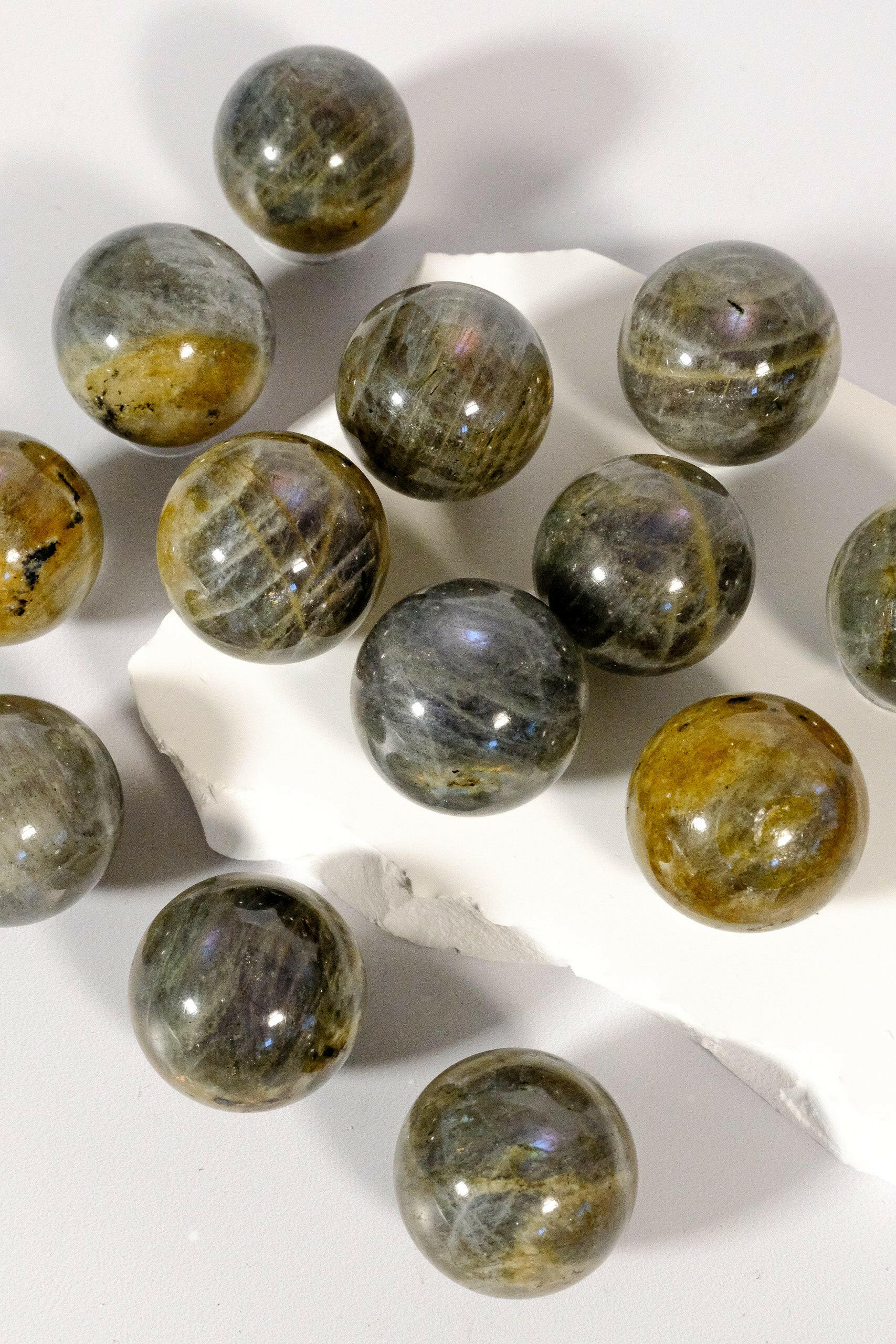 Labradorite Sphere Healing Crystal.