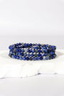 4mm Sodalite Bracelet Healing Crystal.