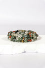 4mm Bloodstone Bracelet Healing Crystal.