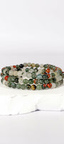 4mm Bloodstone Bracelet Healing Crystal.