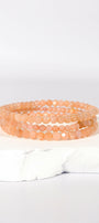 4mm Sunstone Bracelet Healing Crystal.
