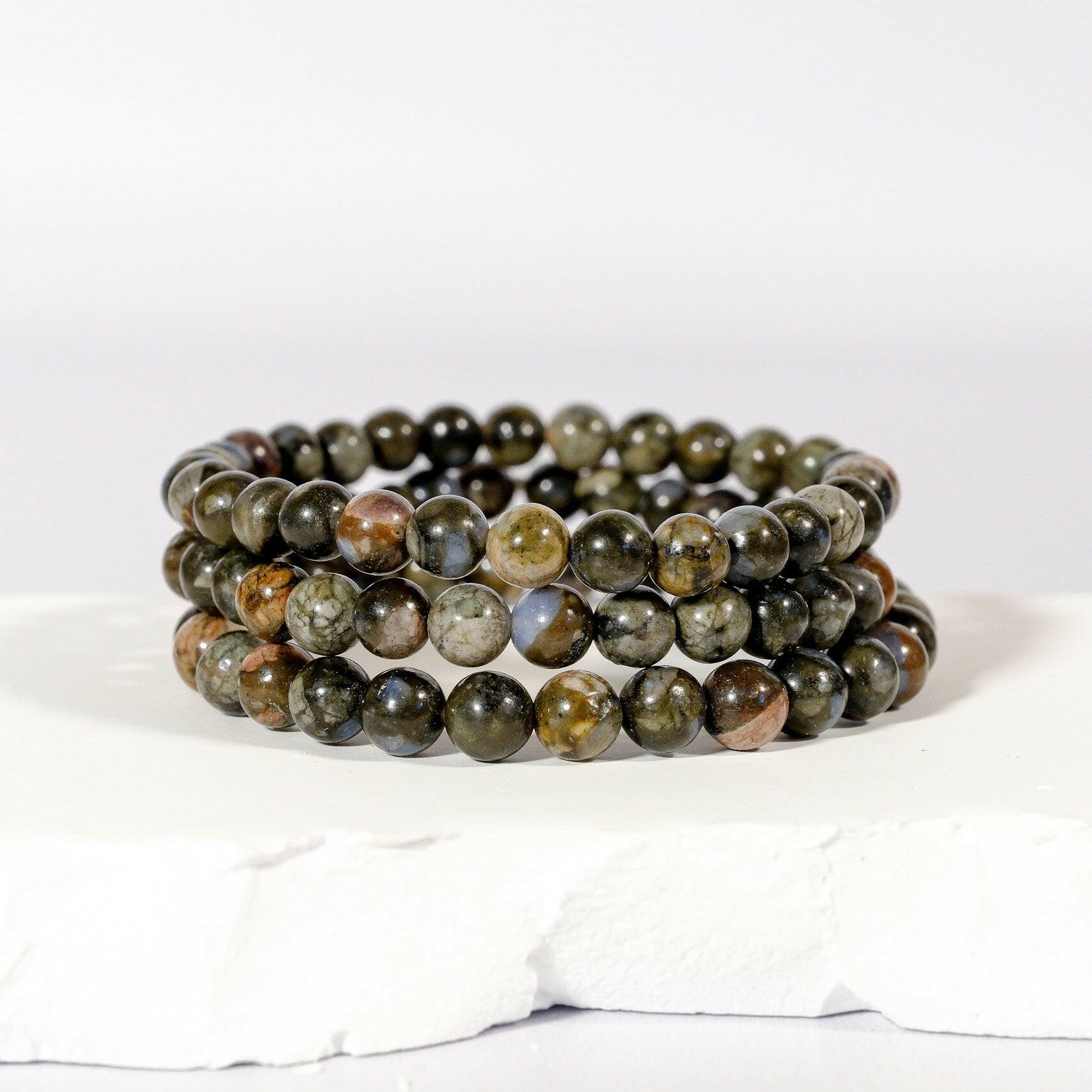 6mm Que Sera Bracelet Healing Crystal.