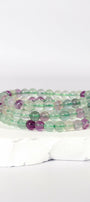6mm Fluorite Bracelet Healing Crystal.