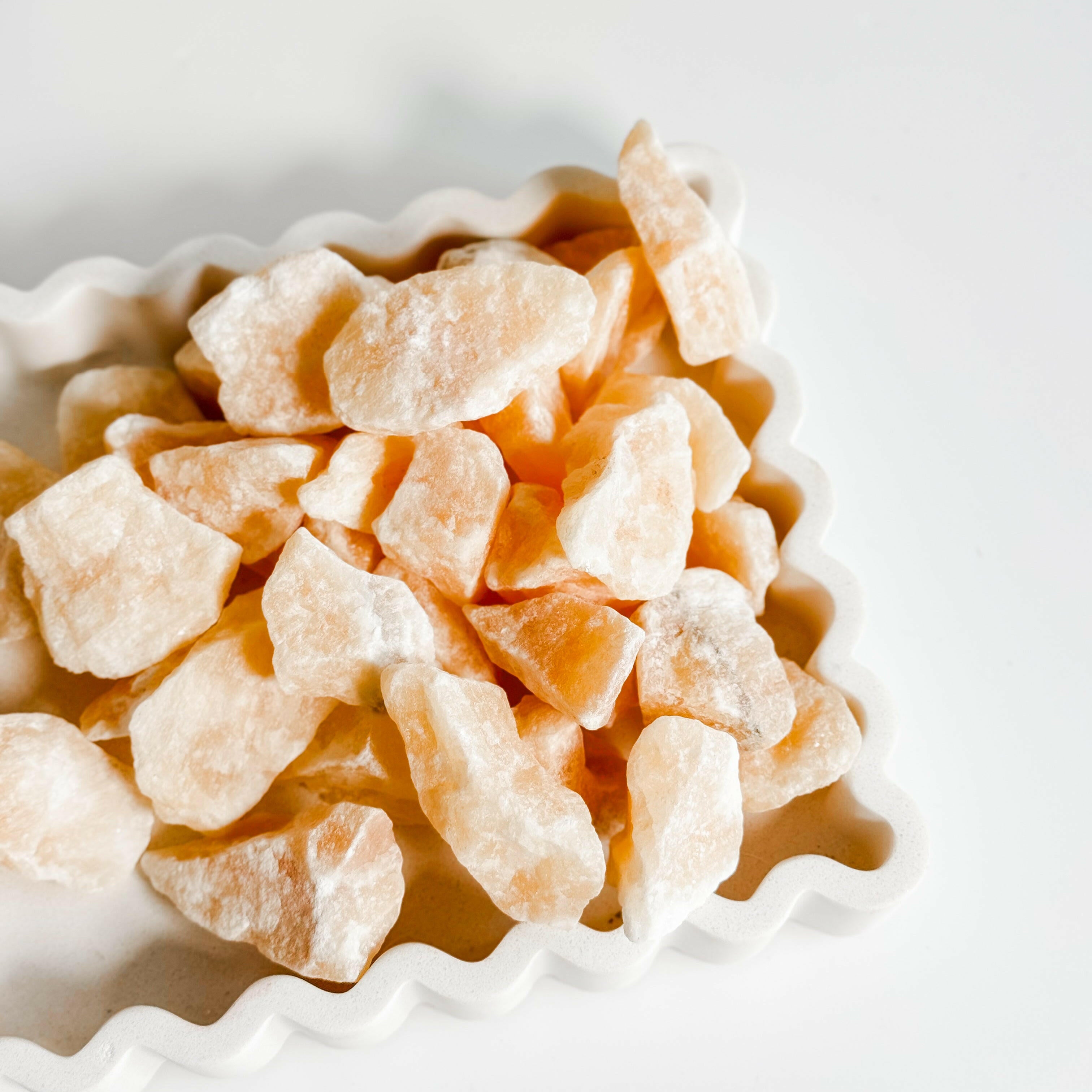 Orange Calcite Raw Healing Crystal.