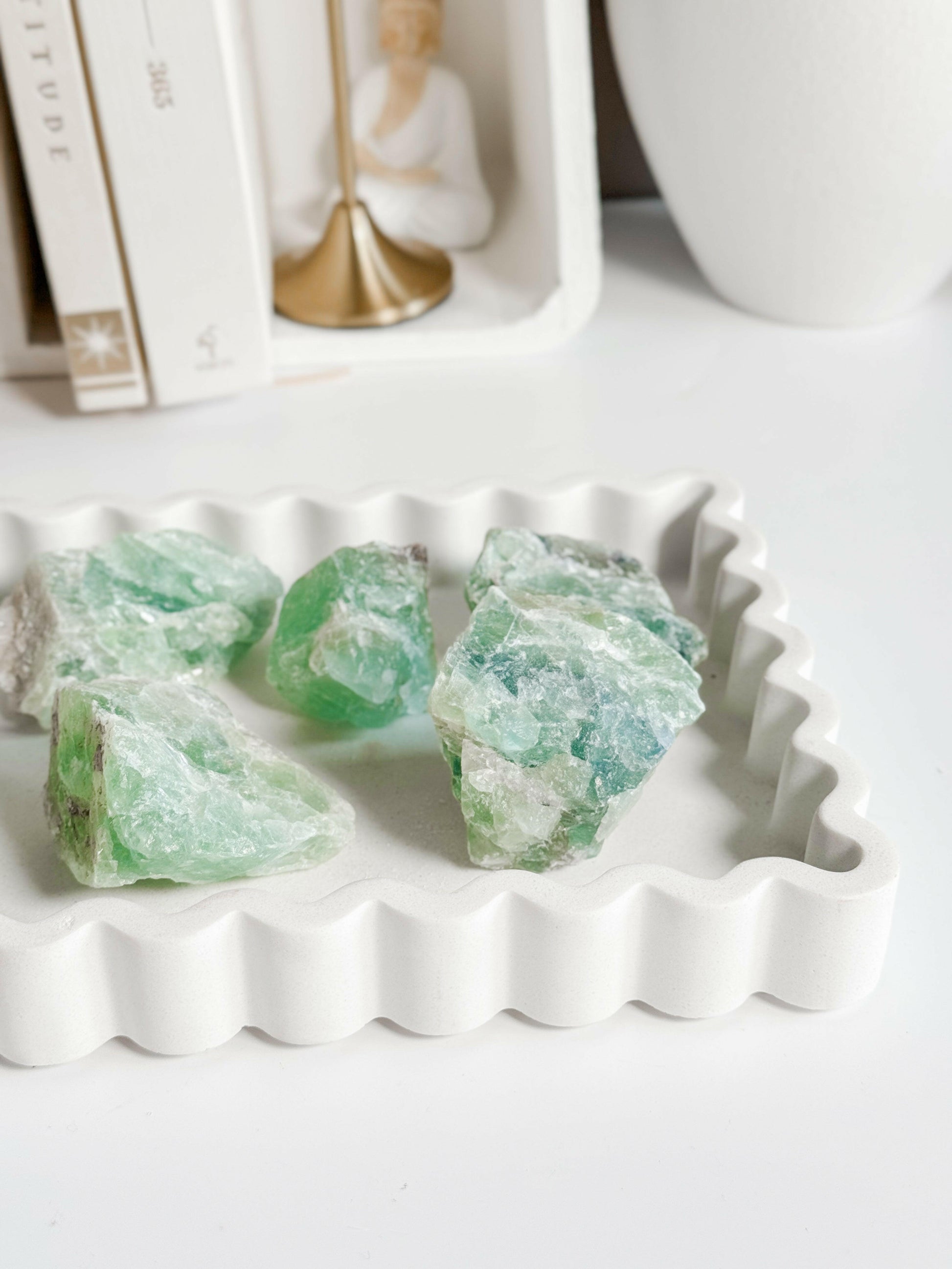 Fluorite Raw Healing Crystal.