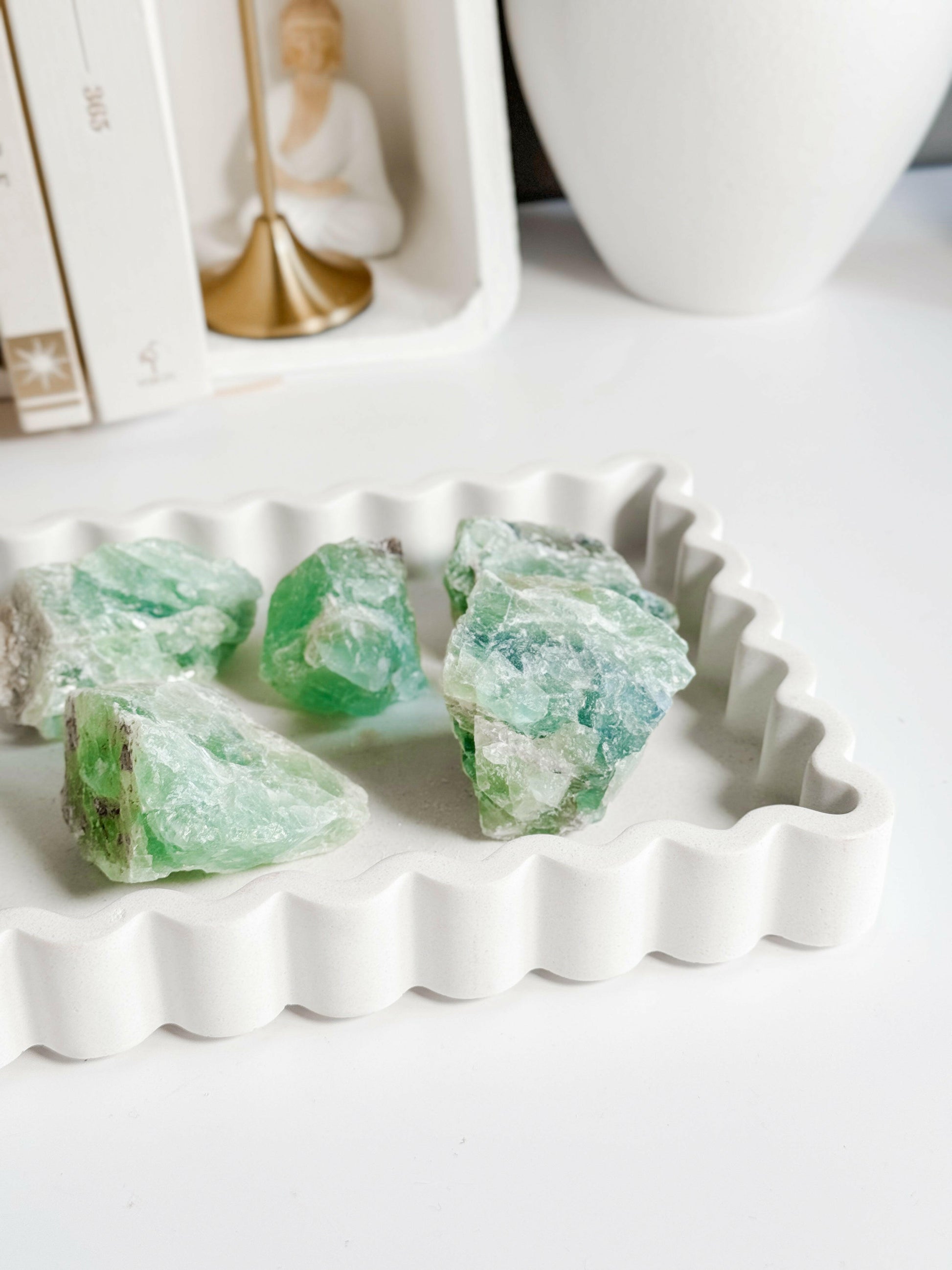 Fluorite Raw Healing Crystal.