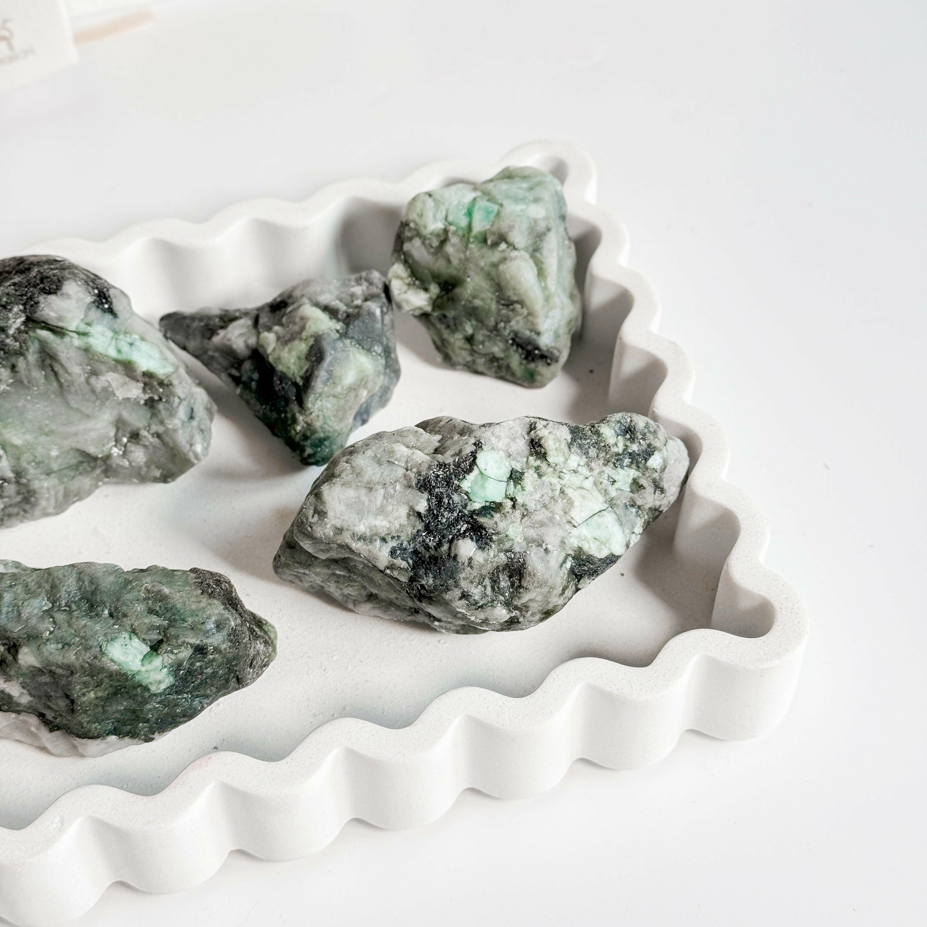 Emerald Raw Healing Crystal.