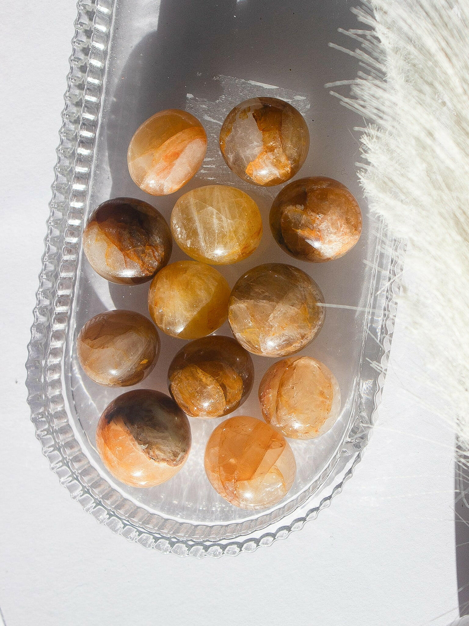 Golden Healer Tumble Healing Crystal.