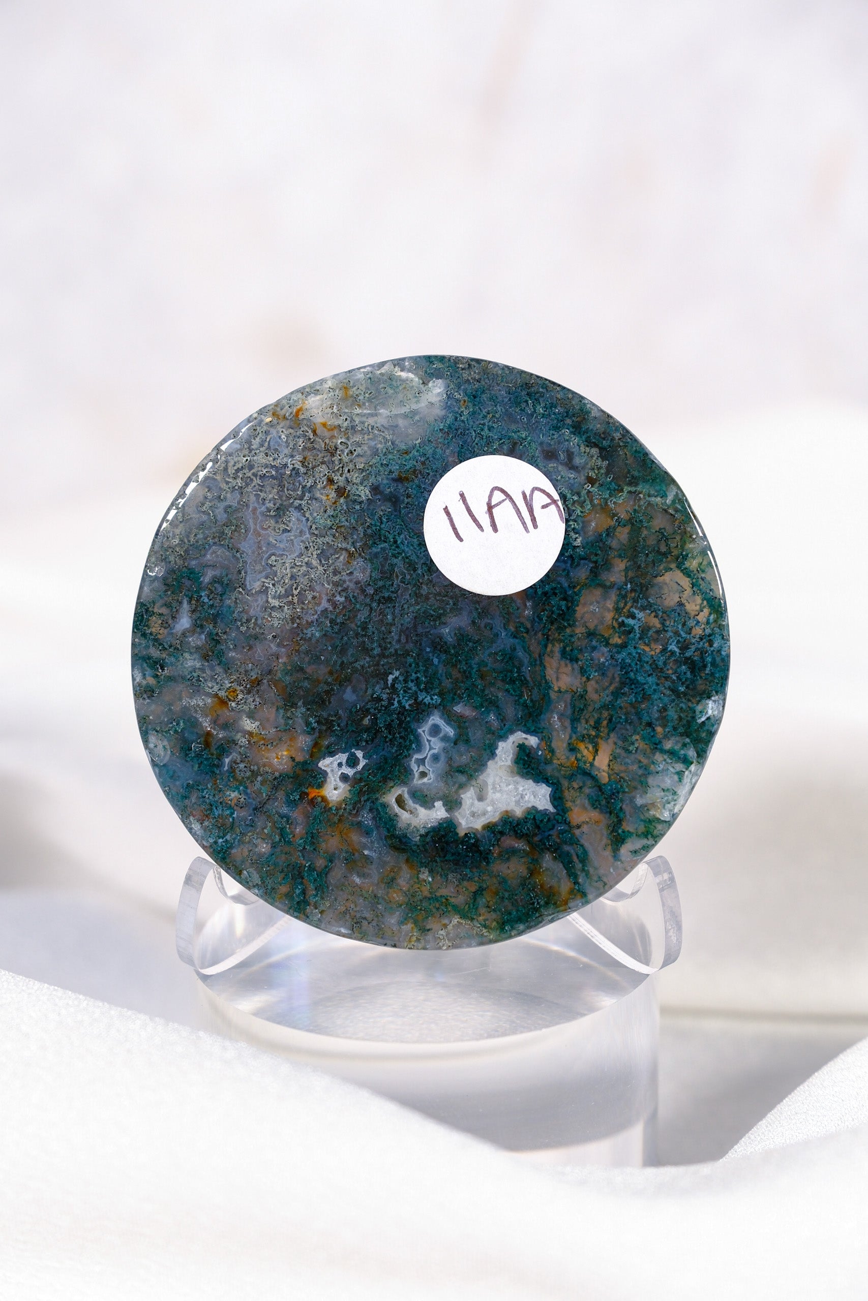 Moss Agate Slice