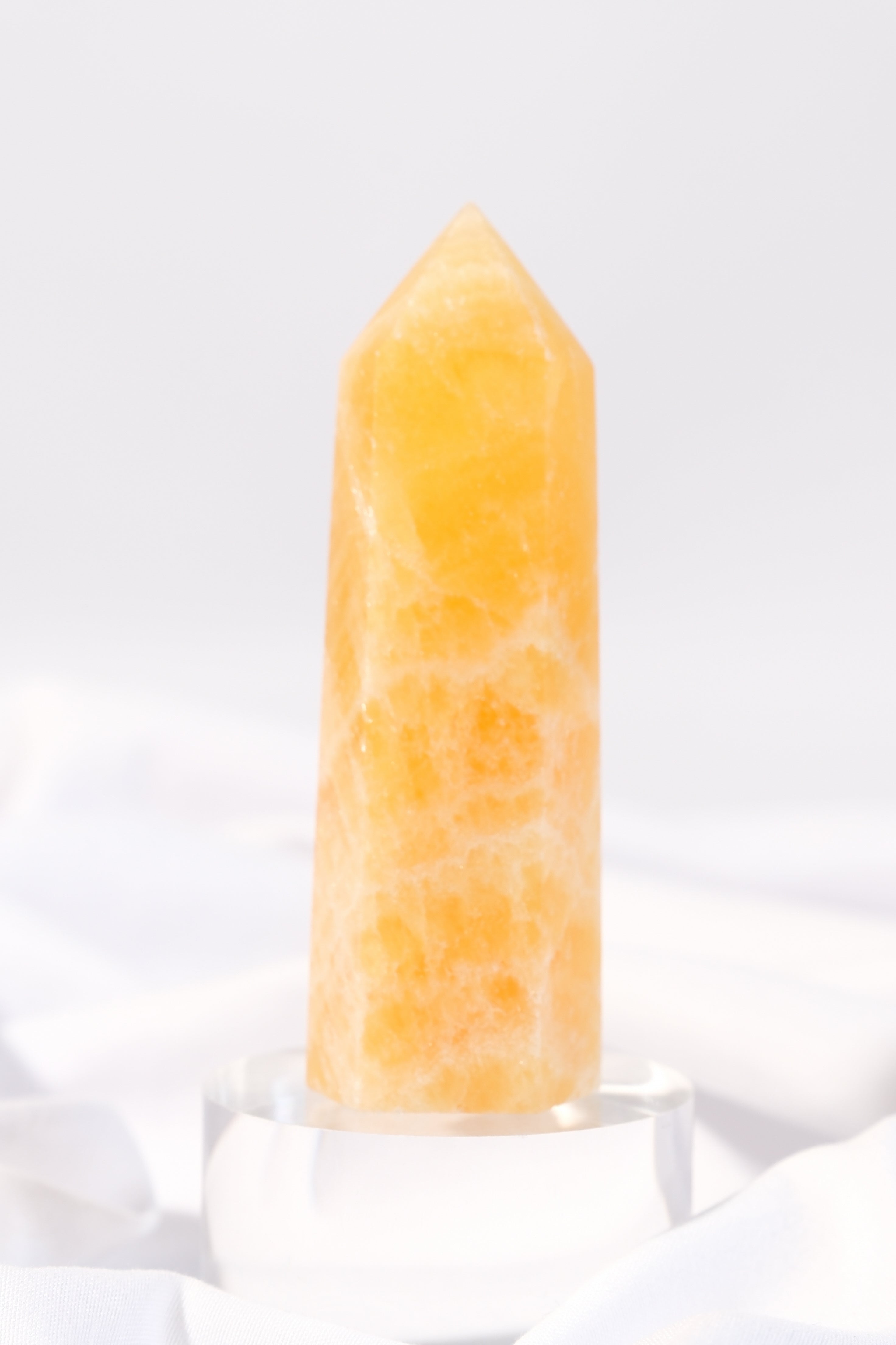 Orange Calcite Tower